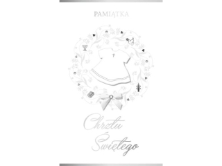 Kartki karnet LUX-120 Chrzest