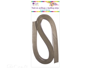 Paski do quillingu DPCRAFT 3mm per�owe - Srebrne 100szt.