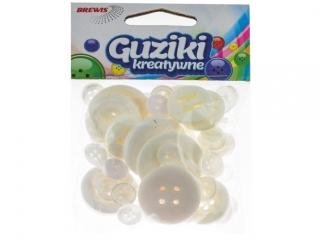 Guziki 40 g GU 9 - bia�y