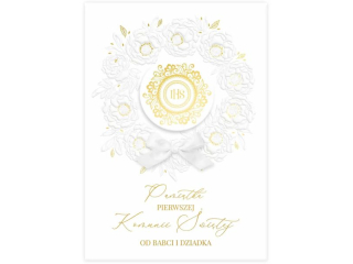 Album komunijny KZK A5 nr. 52 od Babci i Dziadka – Pami�tka Pierwszej Komunii �wi�tej