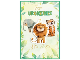 Kartki karnet B6 D Urodziny dziecięce nr 2