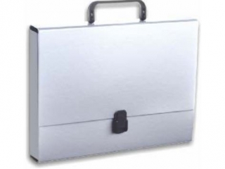 Teczka z r�czk� A4 PENMATE srebrna