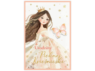 Kartki karnet B6 D Urodziny dziecięce nr 1