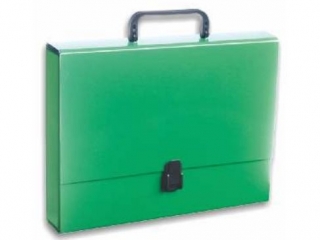 Teczka z r�czk� A4 PENMATE zielona matowa