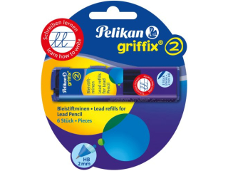 Wk�ad do o��wka Pelikan Griffix 2x3 szt. HB blister