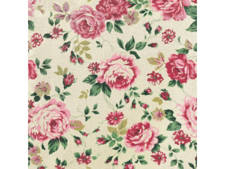 Serwetki POL-MAK Maki Lunch 33cm 20szt. Rose Fabric SLOG032001