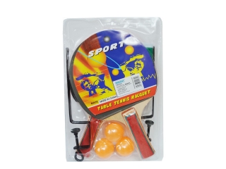 PALETKI DO PING PONGA 2322 +3 pi�eczki +siatka