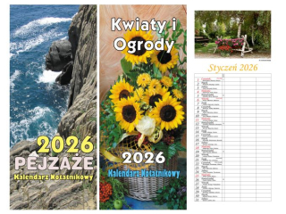 Kalendarz notatnikowy BESKIDY N 2026