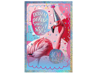 Kartka urodzinowa KZK B6 Zwierzaki nr.43 "Poka� sw�j styl"