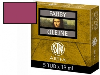 Farby olejne ASTRA tuba 18ml - kraplak r�owy