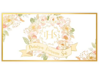 Zaproszenia na Komuni� �w. KZK KO-54 Kwiatowe