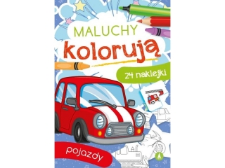 Kolorowanka SKRZAT Maluchy koloruj - Pojazdy