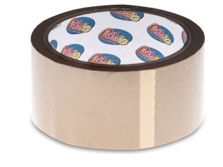 Ta�ma pakowa PASTELLO kauczukowa 48 MM/60 Y br�zowa CICHA