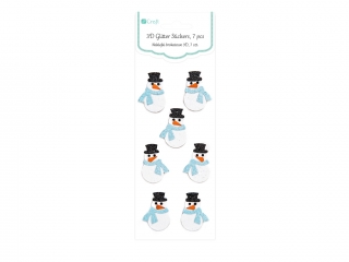 Naklejki brokatowe 3D DPCRAFT Ba�wanki 7szt.