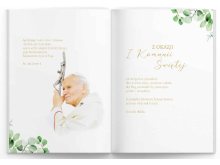 Album komunijny KZK A5 nr. 40 Pami�tka Pierwszej Komunii �wi�tej