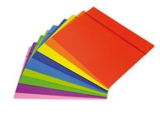 Teczka z gumk� A4 KRESKA intensive