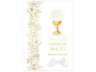 Album komunijny KZK A5 nr. 53 od Babci i Dziadka – Pami�tka Pierwszej Komunii �wi�tej