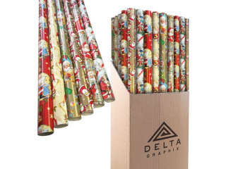 Papier ozdobny DELTA MIKOŁAJ 70x200
