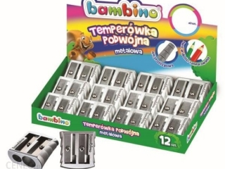 Temper�wka BAMBINO podw�jna metalowa (12szt. display)