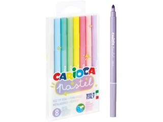 Pisaki CARIOCA Pastel 8 kolor�w