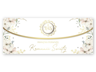 Kartka - koperta na pieni�dze na I Komuni� ARMIN STYLE LUX-209