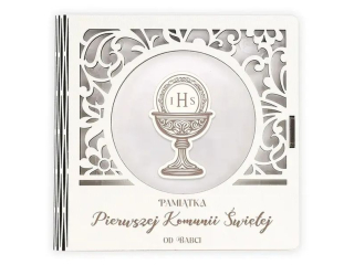 Album komunijny KZK KW DG nr. 22 od Babci – Pami�tka Pierwszej Komunii �wi�tej