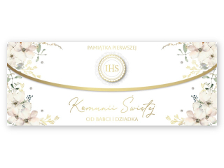 Kartka - koperta na pieni�dze na I Komuni� ARMIN STYLE LUX-212 od Babci i Dziadka