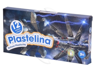 Plastelina szkolna ASTRA Kosmos 12 kolor�w