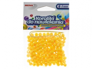 Koraliki do nawlekania BREWIS 6mm K6-2 ��ty