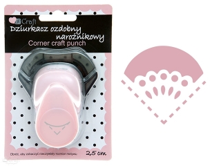 DZIURKACZ OZDOBNY NARO�NIKOWY 2,5 CM SZYFON