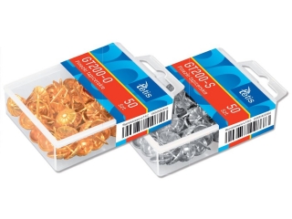 Pinezki tapicerskie TETIS z�ote 50szt.