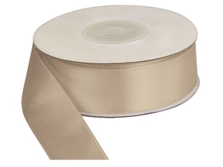 Wst��ka satynowa TITANUM 26MM/25M kremowa