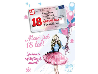 Kartka na 18 urodziny ARMIN STYLE Gift M-192 z dowodem osobistym dla dziewczyny