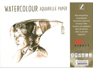 Blok akwarelowy A4 10k. KRESKA Art Expert 250g