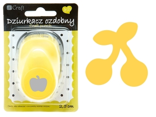 Dziurkacz ozdobny DPCRAFT 2,5cm Wi�nie