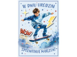 Kartka urodzinowa dla dzieci ARMIN STYLE GM-1259 dla Ch�opca