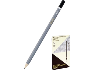 Zestaw o��wk�w technicznych GRAND 12szt. w metalowym pude�ku