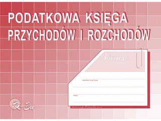 Druk K-3u Podatkowa ksiga przychodw i rozchodw A5