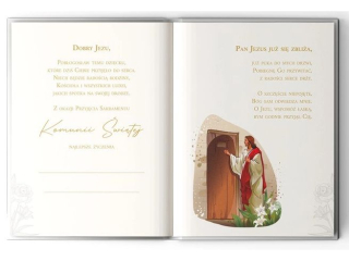 Ksi��eczka - Pami�tka z okazji Pierwszej Komunii ARMIN STYLE A5 PA-24