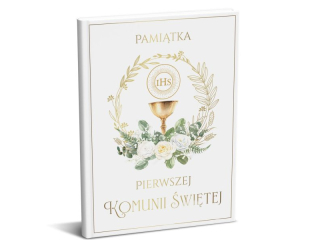 Ksi��eczka - Pami�tka z okazji Pierwszej Komunii ARMIN STYLE A5 PA-23