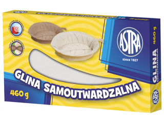 Glina samoutwardzalna Astra 460g - bia�a SUPER-HURT