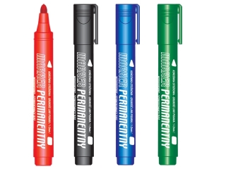 Marker permanentny TETIS KM102 - czarny