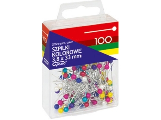 Szpilki Kolorowe 3,8x33mm 100 GRAND T4 (KR)