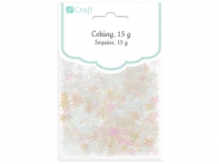 Cekiny DPCRAFT Gwiazdki opalizujące 15g