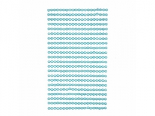 Pere�ki samoprzylepne DPCRAFT 4mm 440szt - turquoise