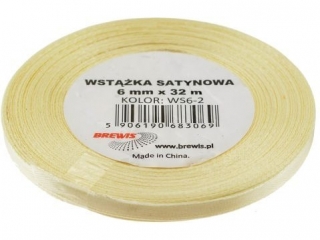 Wst��ka satynowa BREWIS 6mm/32m kolor 2