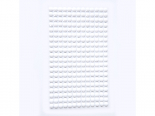 Kryszta�ki samoprzylepne DPCRAFT 6mm, 260 szt. - white