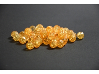 Korale PAULA 12mm - akryl pomara�cz