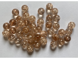 Korale PAULA 12mm - pomara�czowe