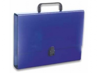 Teczka z r�czk� A4 PENMETE ciemnoniebieska